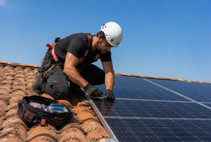Maintenance et monitoring de panneaux solaires à Beaulieu-sur-Layon