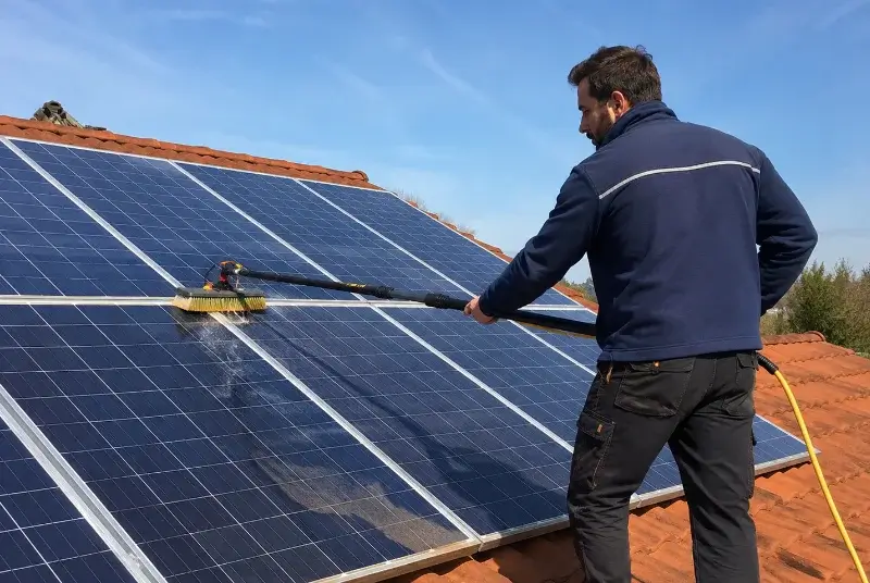 Nettoyage et entretien de panneaux solaires à Beaulieu-sur-Layon